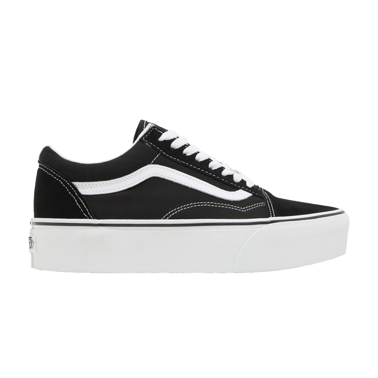 Vans Old Skool Stackform 'Black White' — Black/True White