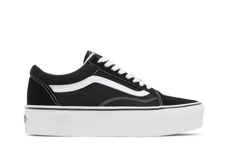 Vans Old Skool Stackform 'Black White' — Black/True White