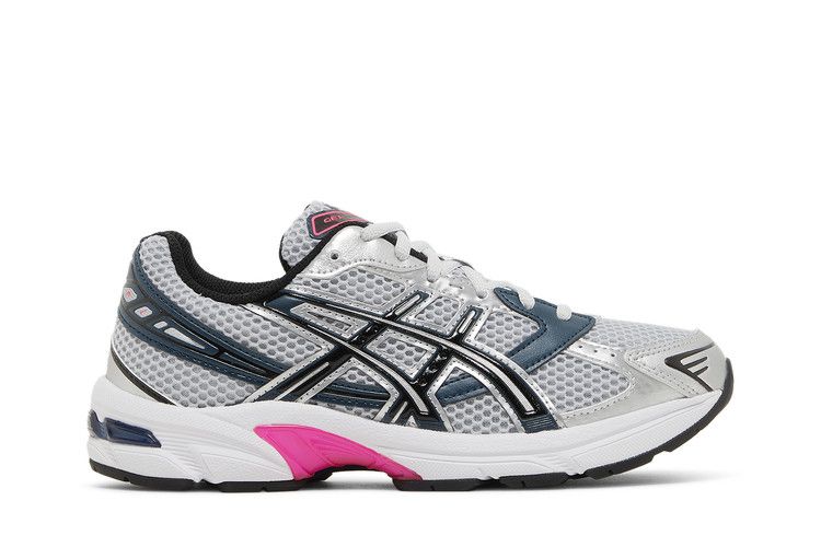 ASICS Wmns Gel 1130 'Silver Navy Pink' — Concrete/Black