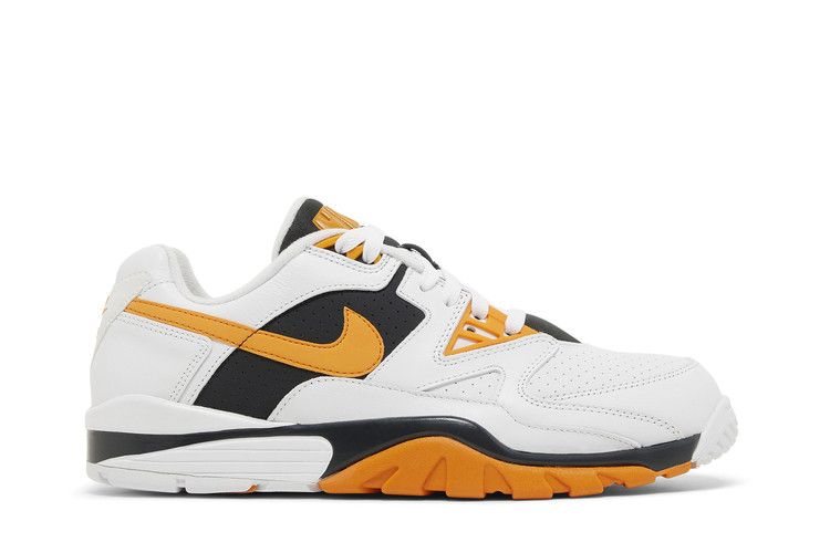 Nike Air Cross Trainer 3 Low 'Steelers' — White/Dark Smoke Grey/Kumquat (2)