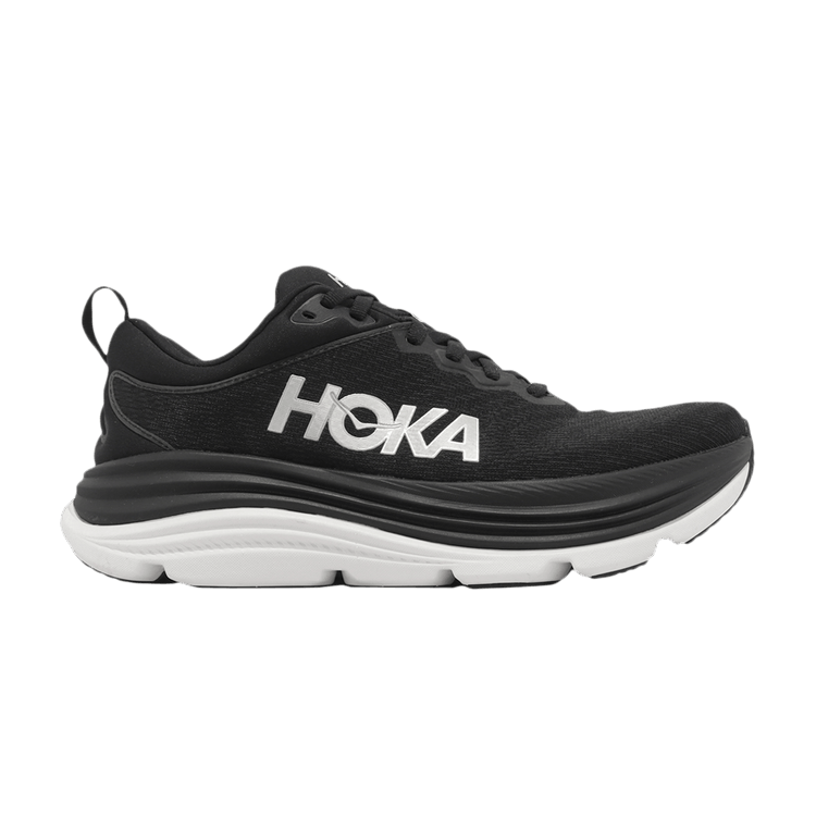 HOKA Gaviota 5 2E Wide 'Black White' — Black/White