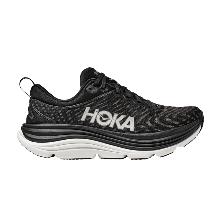 HOKA Wmns Gaviota 5 'Black White' — Black/White