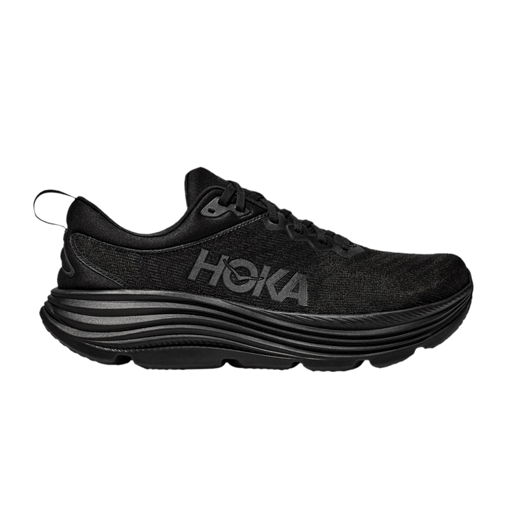 HOKA Wmns Gaviota 5 Wide 'Triple Black' — Black/Black