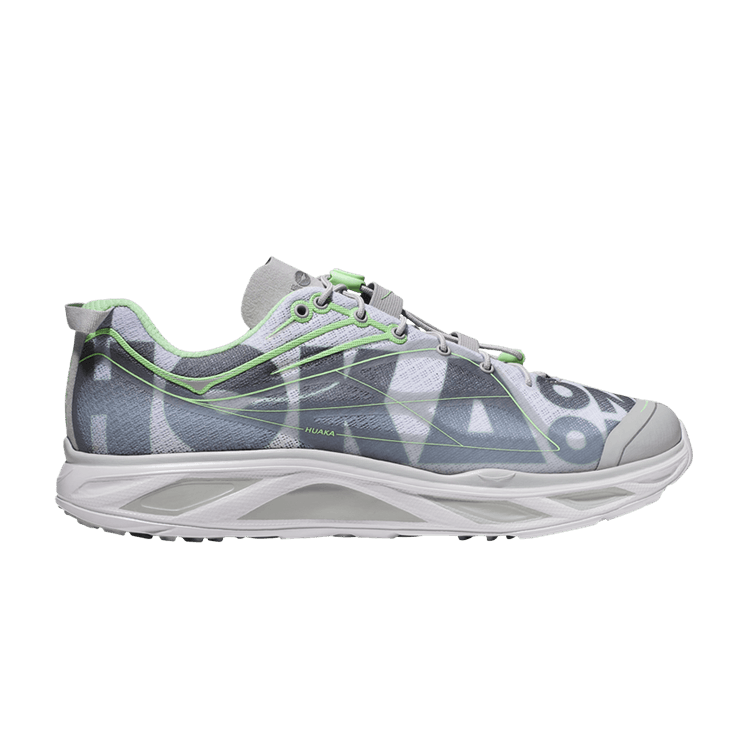 HOKA Huaka Origins 'Harbor Mist Lime Glo' — Harbor Mist/Lime Glow