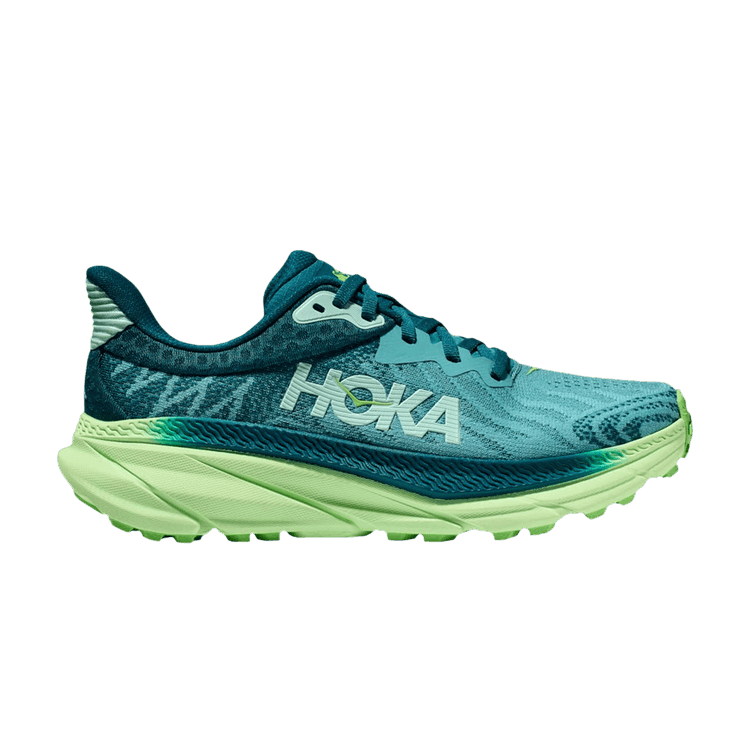 HOKA Wmns Challenger ATR 7 'Ocean Mist Lime Glow' — Ocean Mist/Lime Glow