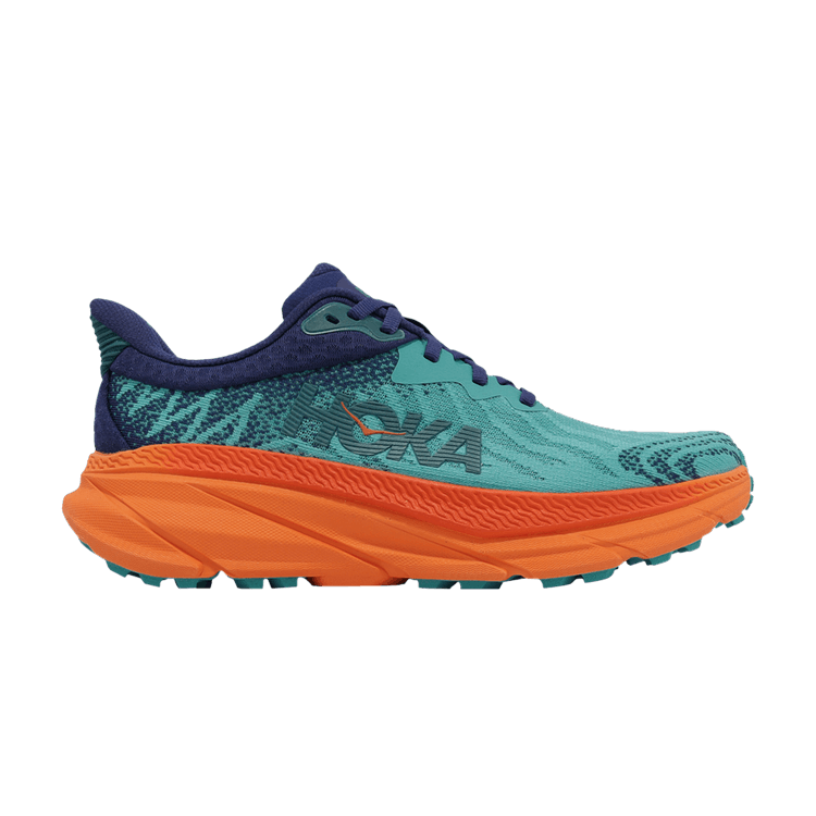 HOKA Wmns Challenger ATR 7 Wide 'Ceramic Vibrant Orange' — Ceramic/Vibrant Orange