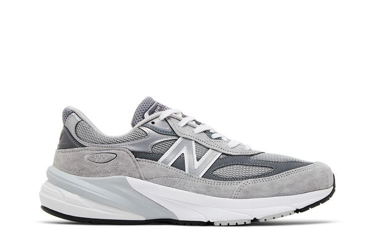 New Balance 990v6 Made in USA B Wide 'Castlerock' — Grey/Castlerock
