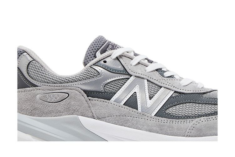 New Balance 990v6 Made in USA B Wide 'Castlerock' — Grey/Castlerock