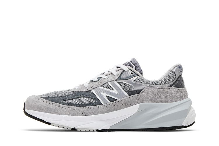 New Balance 990v6 Made in USA B Wide 'Castlerock' — Grey/Castlerock
