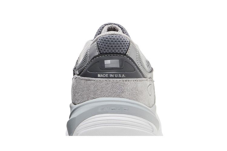 New Balance 990v6 Made in USA B Wide 'Castlerock' — Grey/Castlerock