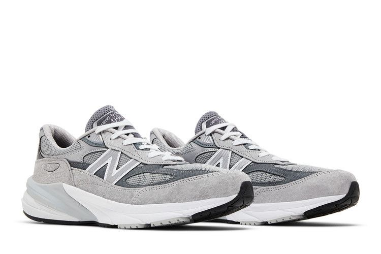 New Balance 990v6 Made in USA B Wide 'Castlerock' — Grey/Castlerock
