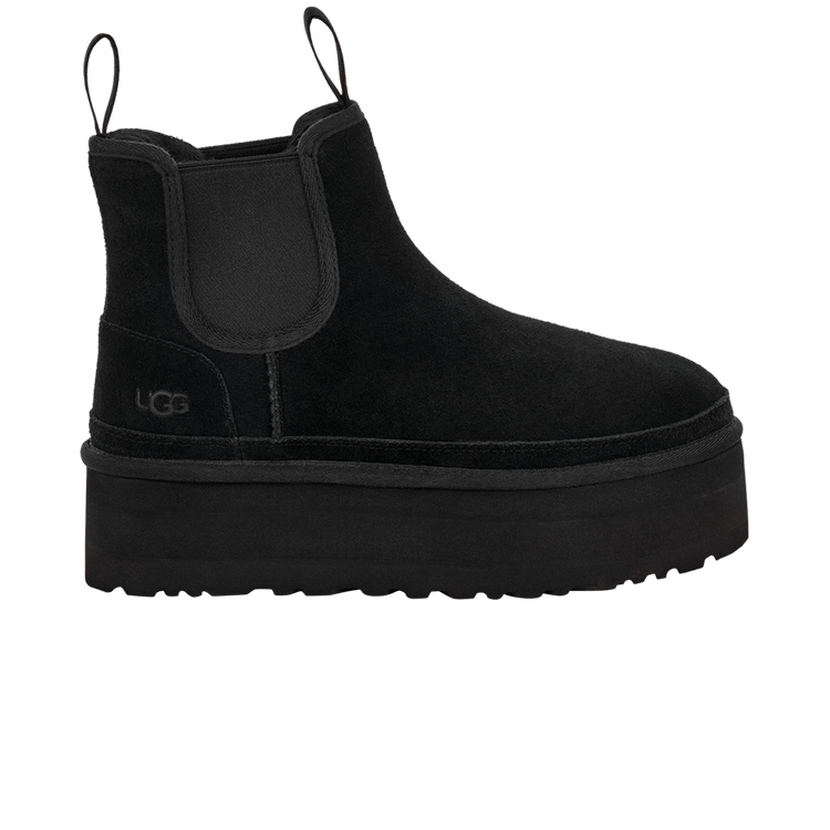 UGG Wmns Neumel Platform Chelsea Boot 'Black' — Black