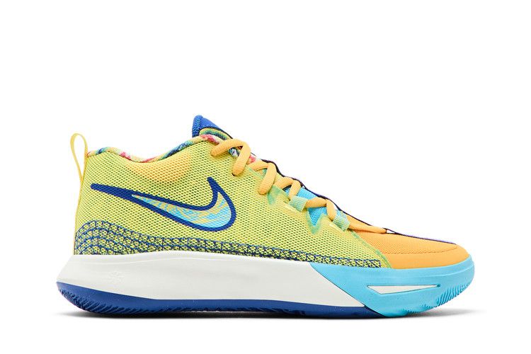 Nike Kyrie Flytrap 6 GS 'Kaleidoscope' — University Gold/Baltic Blue/Opti Yellow/Game Royal