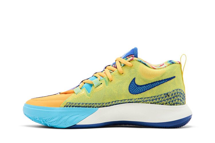 Nike Kyrie Flytrap 6 GS 'Kaleidoscope' — University Gold/Baltic Blue/Opti Yellow/Game Royal