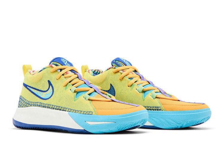 Nike Kyrie Flytrap 6 GS 'Kaleidoscope' — University Gold/Baltic Blue/Opti Yellow/Game Royal