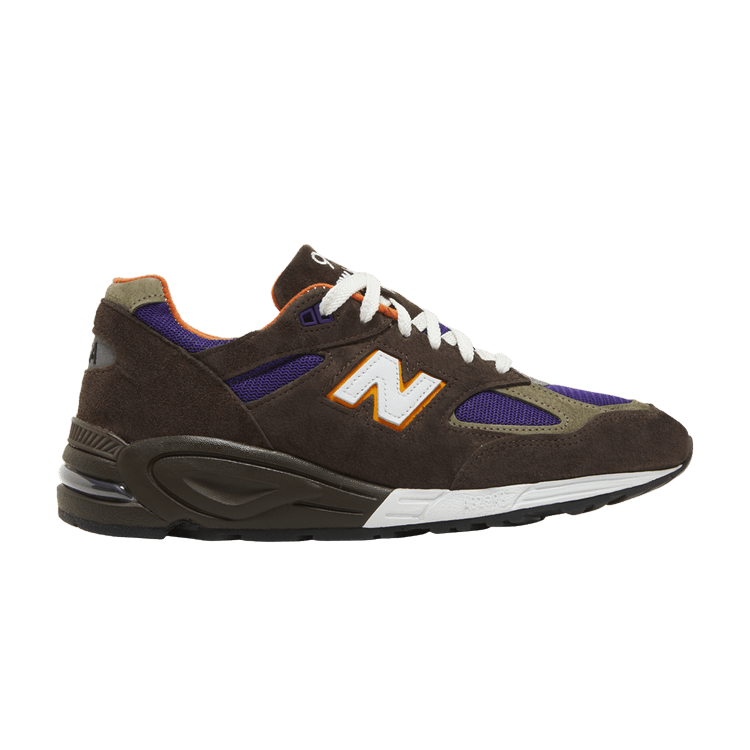 Teddy Santis x New Balance 990v2 Made in USA 'Brown Purple' — Brown/Grey