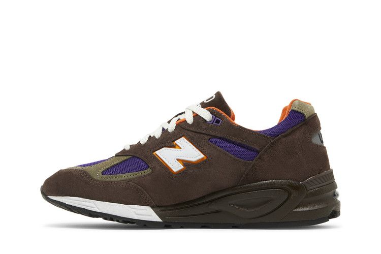 Teddy Santis x New Balance 990v2 Made in USA 'Brown Purple' — Brown/Grey