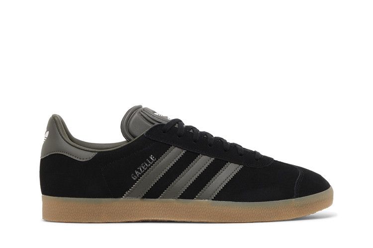 adidas Gazelle 'Black Pantone Gum' — Core Black/Pantone/Cloud White