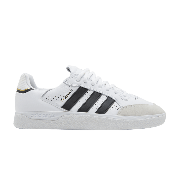 adidas Tyshawn Low 'King of New York' — Cloud White/Core Black/Gold Metallic