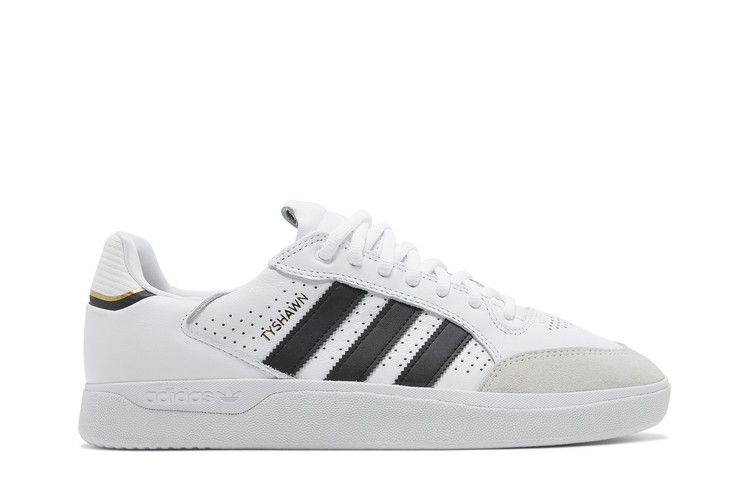 adidas Tyshawn Low 'King of New York' — Cloud White/Core Black/Gold Metallic