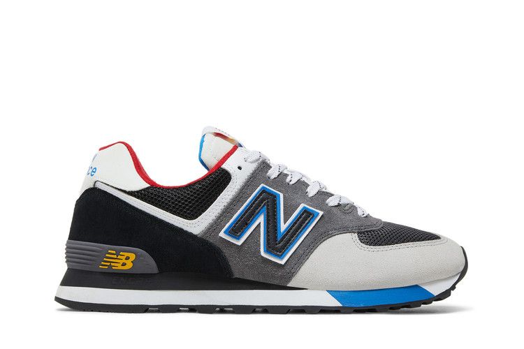 New Balance 574 'Black Grey Royal' — Black/Grey/Royal