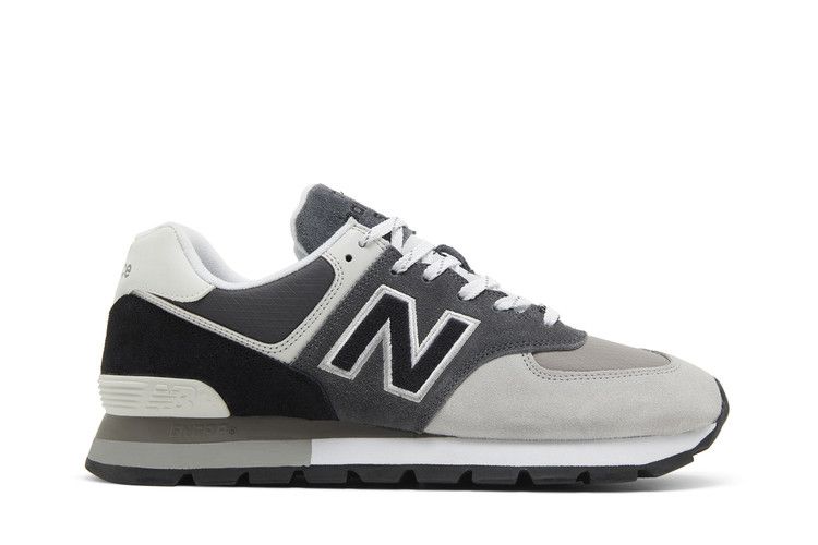 New Balance 574 Rugged 'Stealth Grey' — Stealth Grey/Black