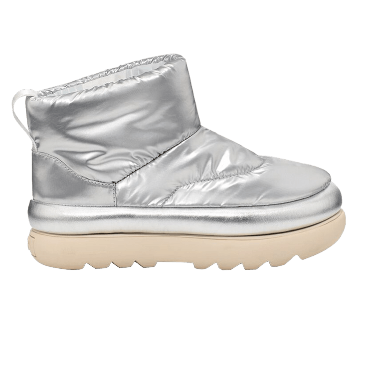 UGG Wmns Classic Maxi Mini 'Metallic Silver' — Metallic Silver