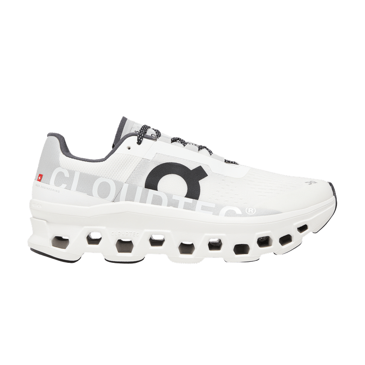 Cloudmonster Exclusive 'White Black' — Undyed White/White