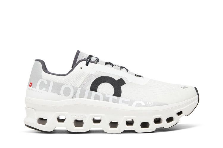 Cloudmonster Exclusive 'White Black' — Undyed White/White
