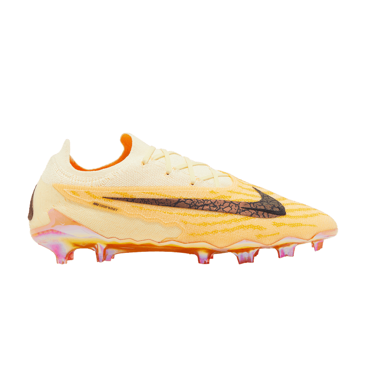 Nike Phantom GX Elite Gripknit SE FG 'Blaze Pack' — Citron Tint/Burgundy Crush