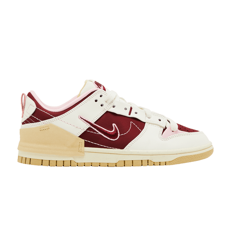 Nike Wmns Dunk Low Disrupt 2 'Valentine's Day' — Team Red/Team Red/Cashmere