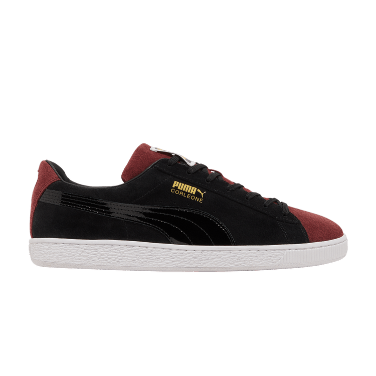 The Godfather x Puma Suede '50th Anniversary - Louis Restaurant' — Aubergine/Black