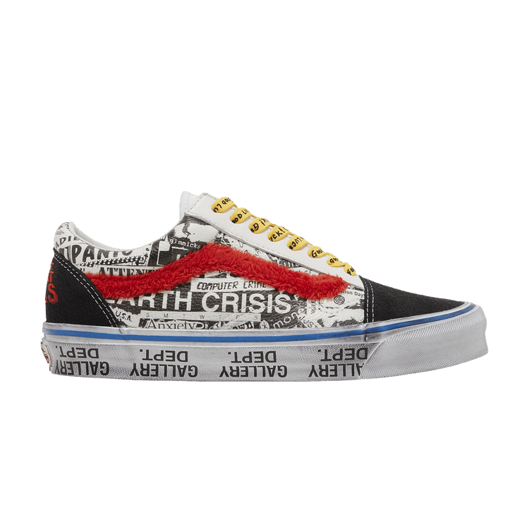 Gallery Dept. x Vans OG Old Skool LX 'Good Luck' — Black/True White