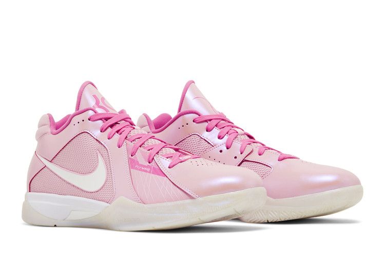 Nike Zoom KD 3 'Aunt Pearl' — Medium Soft Pink/White/Lotus Pink (9)