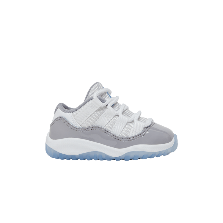 Air Jordan 11 Retro Low TD 'Cement Grey' — White/University Blue/Cement Grey