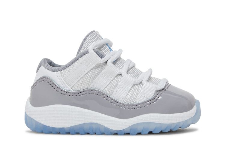 Air Jordan 11 Retro Low TD 'Cement Grey' — White/University Blue/Cement Grey