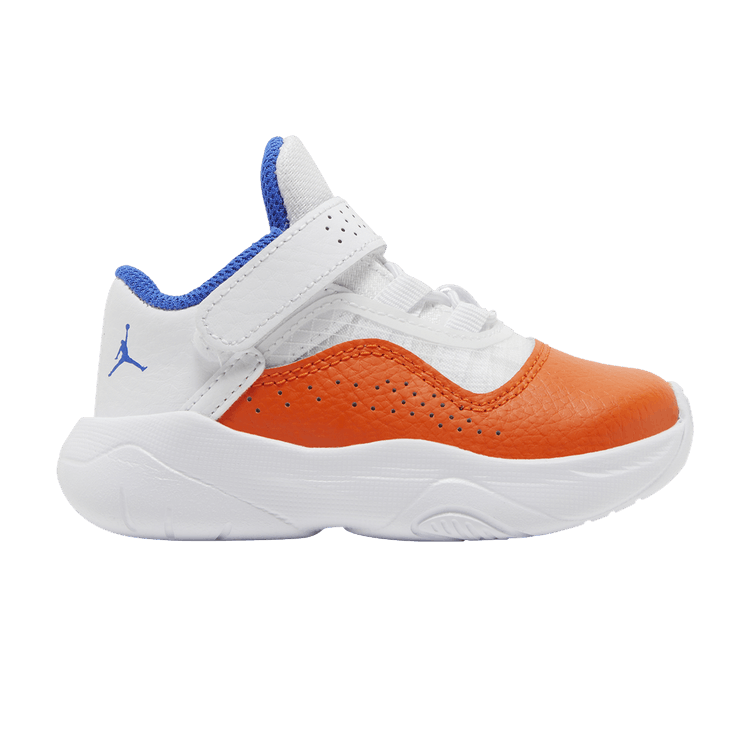 Air Jordan 11 CMFT Low TD 'Wheaties' — White/Safety Orange/Hyper Royal
