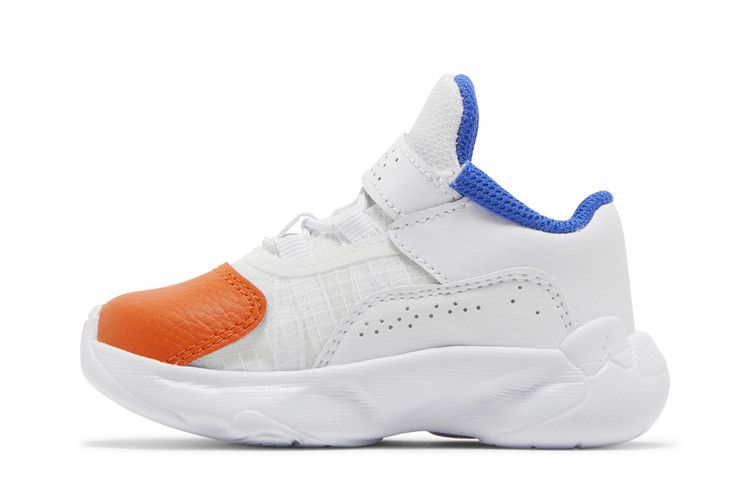 Air Jordan 11 CMFT Low TD 'Wheaties' — White/Safety Orange/Hyper Royal