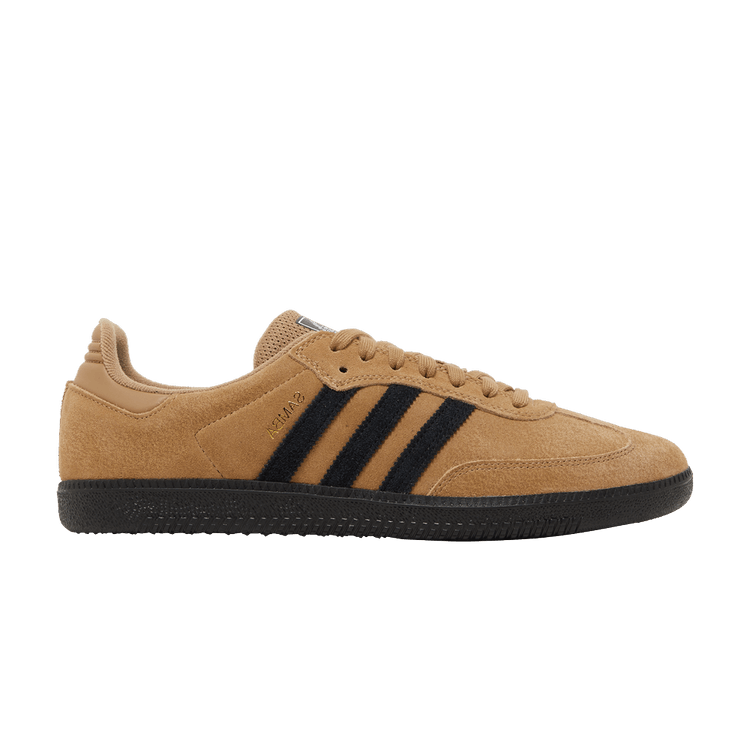 adidas Samba ADV 'Mirrored Lines Pack' — Cardboard/Core Black/Blue Bird