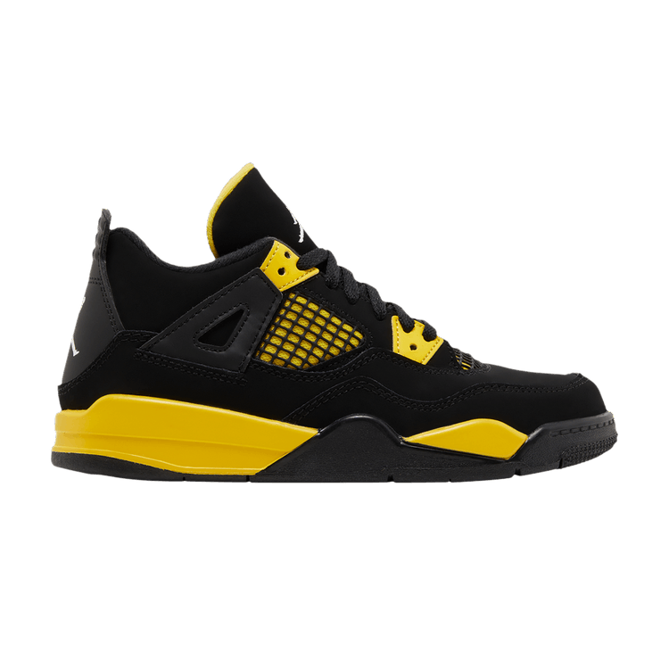 Air Jordan 4 Retro PS 'Thunder' 2023 — Black/Tour Yellow