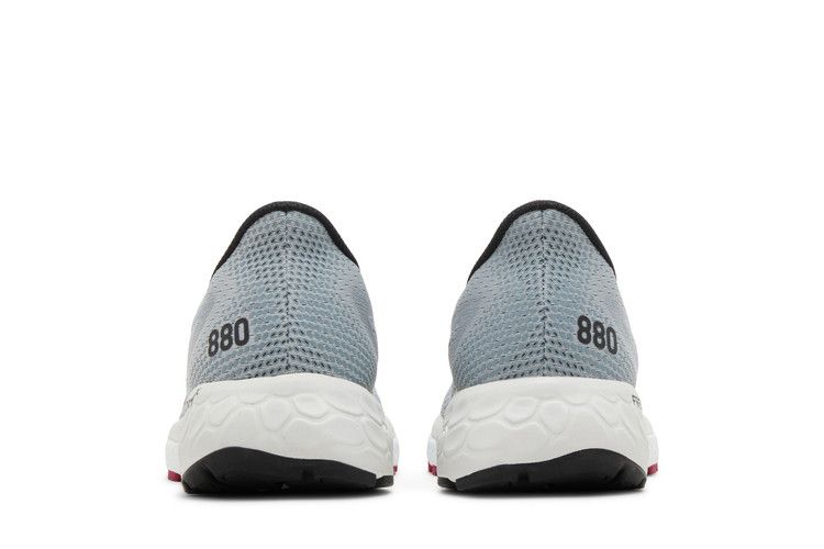 New Balance Fresh Foam X 880v13 'Aluminum Grey Crimson' — Aluminum Grey/Crimson/Black