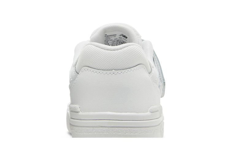 New Balance 550 Bungee Lace Top Strap Toddler 'Triple White' — White