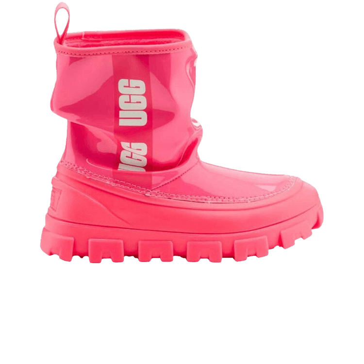 UGG Classic Brellah Mini Boot Kids 'Super Coral' — Super Coral