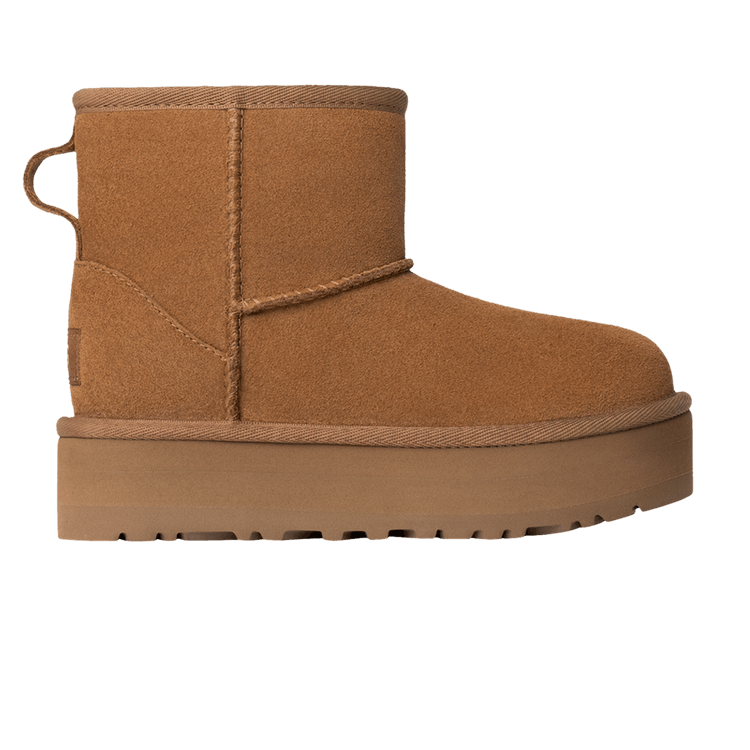 UGG Classic Mini Platform Boot Kids 'Chestnut' — Chestnut
