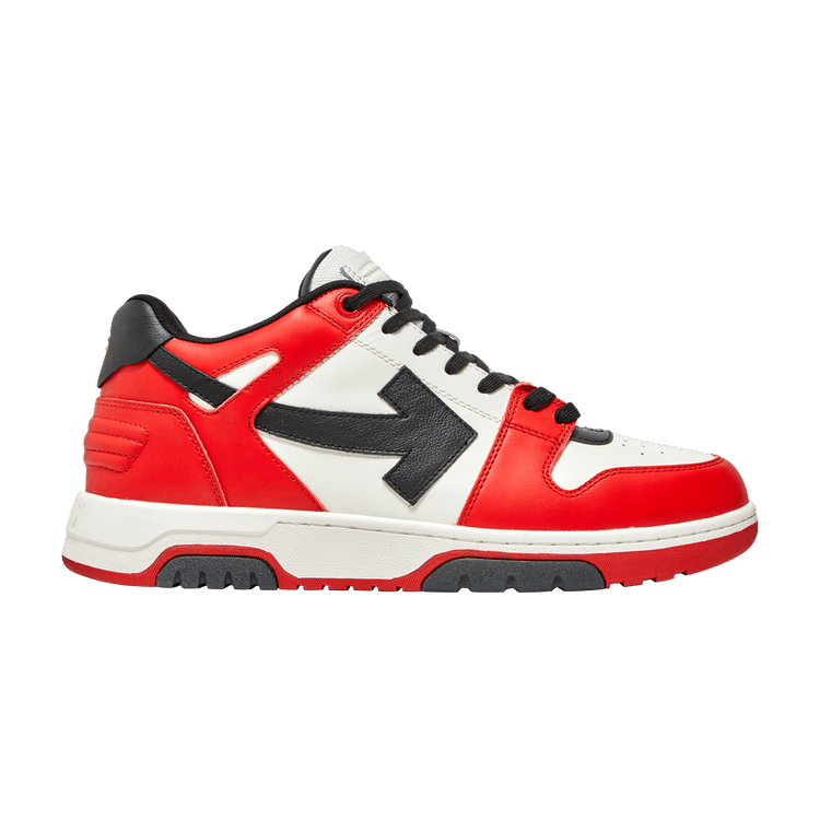 Off-White Out of Office Low 'Red White Black' — Red/Black