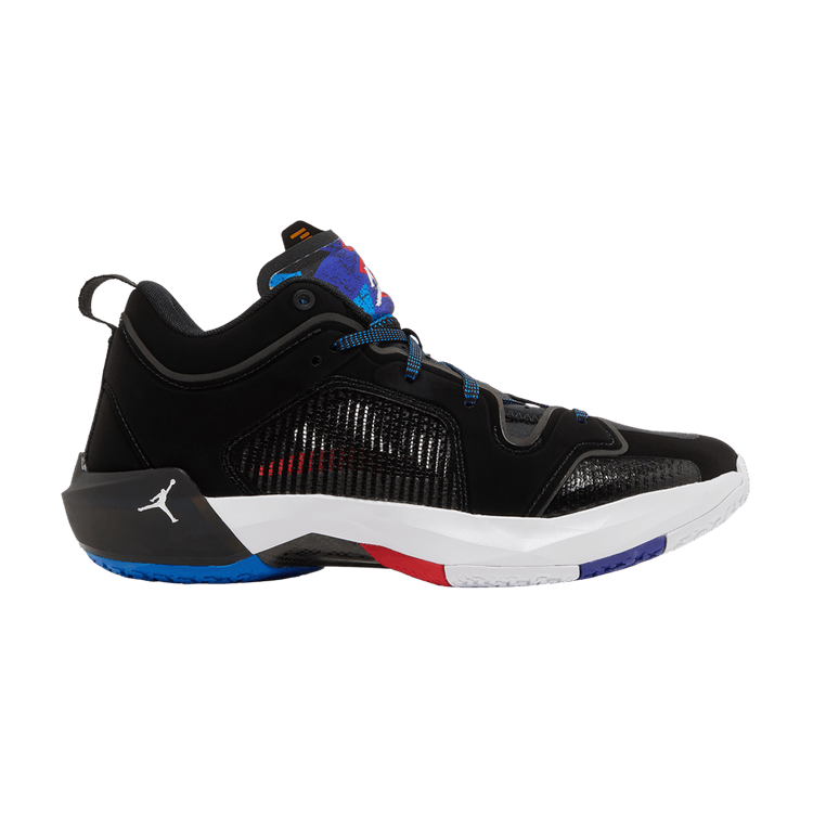 Air Jordan 37 Low 'Nothing But Net' — Black/White/University Red/Bright Concord/Soar/Laser Orange