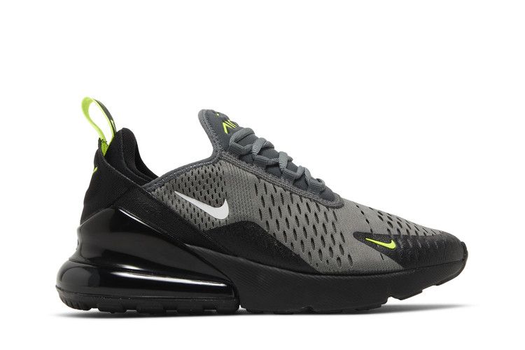 Nike Air Max 270 GS 'Iron Grey Volt' — Iron Grey/Black/Volt/White (2)