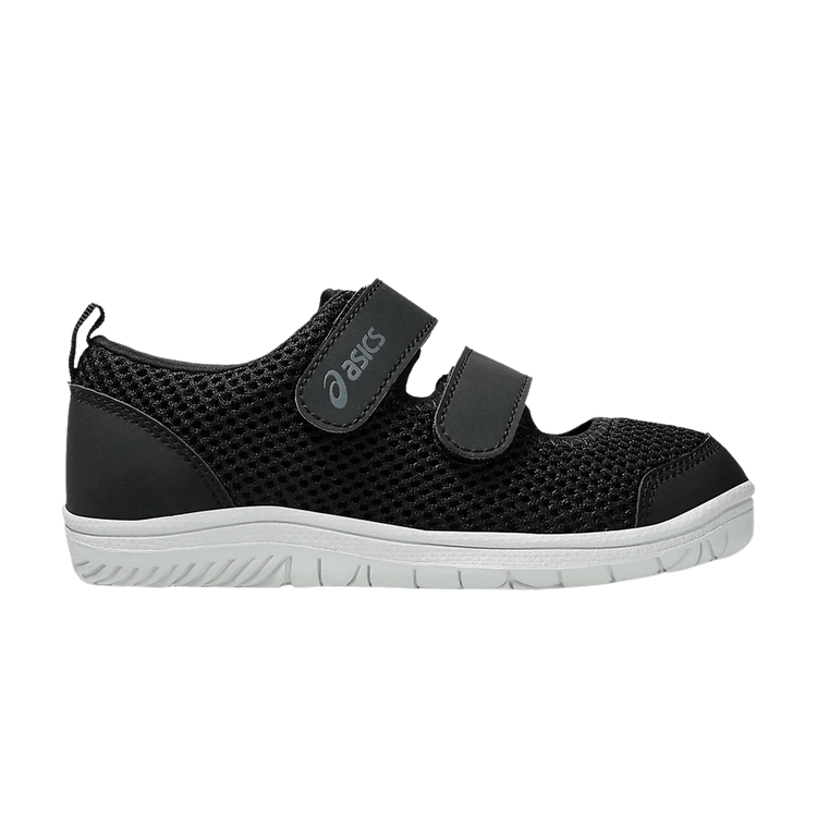 Asics Meshoes Mini PS 'Black White' — Black/Black
