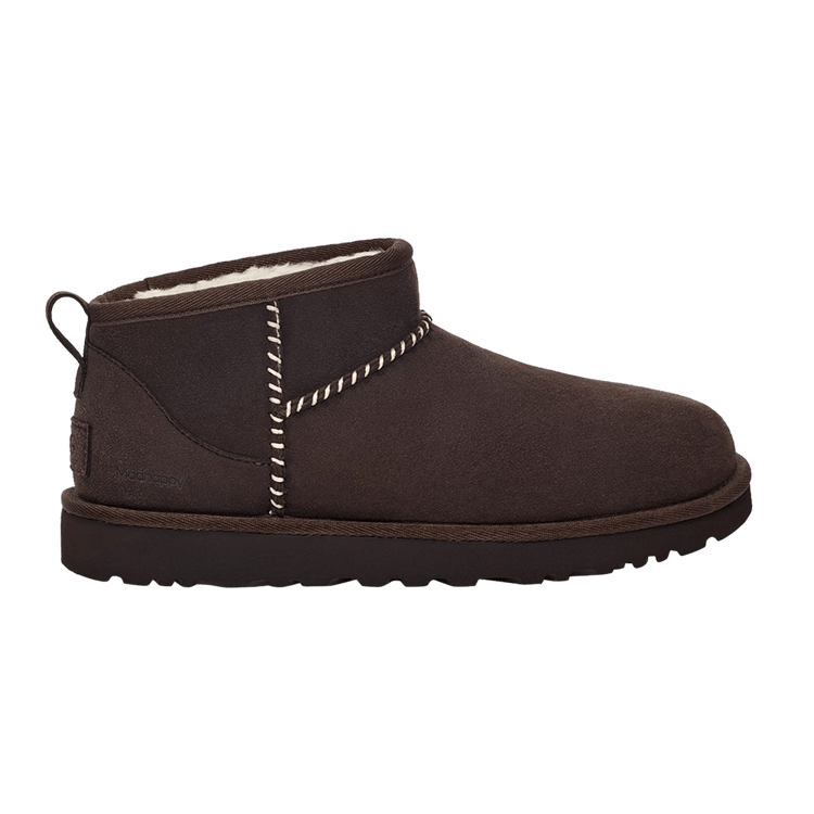 UGG Madhappy x Wmns Classic Ultra Mini Boot 'Chocolate' — Chocolate