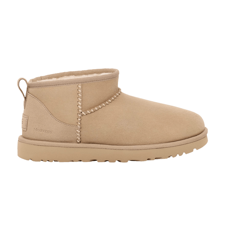 Madhappy x UGG Wmns Classic Ultra Mini Boot 'White Pepper' — White Pepper